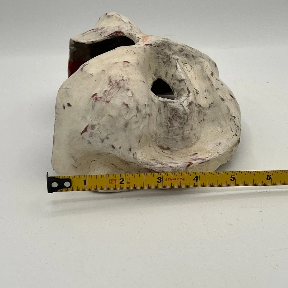 Artisan Crafted‎ Papier-mâché Mask Halloween Mardi Gras Wall Decor Theater